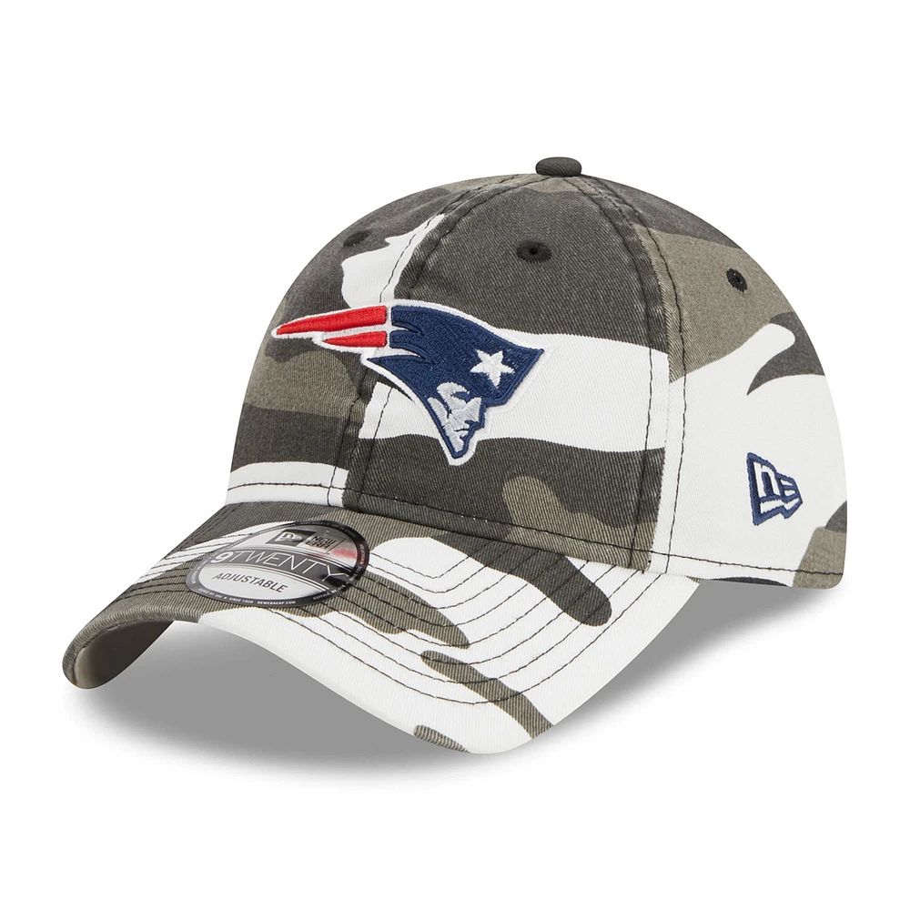 Casquette ajustable 9TWENTY camouflage des New England Patriots pour enfants d'âge préscolaire New Era