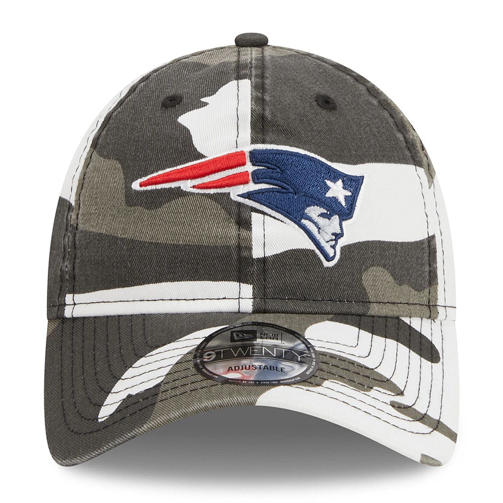 Casquette ajustable 9TWENTY camouflage des New England Patriots pour enfants d'âge préscolaire New Era