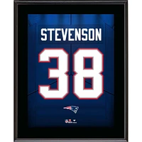 Rhamondre Stevenson New England Patriots 10.5" x 13" Jersey Number Sublimated Player Plaque