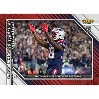 Rhamondre Stevenson New England Patriots Fanatics Exclusive Parallel Panini Instant NFL Week 6 1st Touchdown Single Rookie Trading Card - Limited Edition of 99
