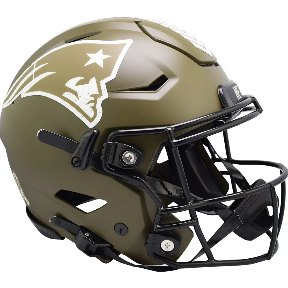 Tom Brady Signed New England Patriots Mini Helmet Painted by