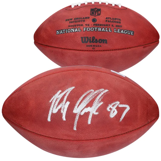 Tom Brady Rob Gronkowski Autographed Authenticated Original