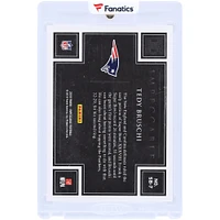 Tedy Bruschi New England Patriots 2018 Panini Impeccable Super Bowl Silver Bar #SB-7 #3/15 Card