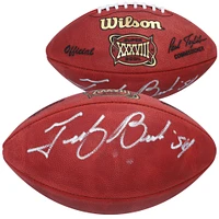 Tedy Bruschi New England Patriots Autographed Super Bowl 38 Football