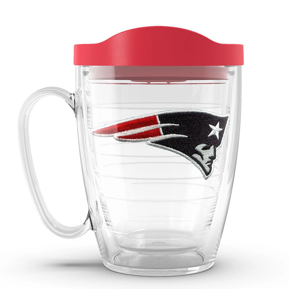 Tervis Patriots de la Nouvelle-Angleterre 16oz. Tasse classique avec couvercle emblème