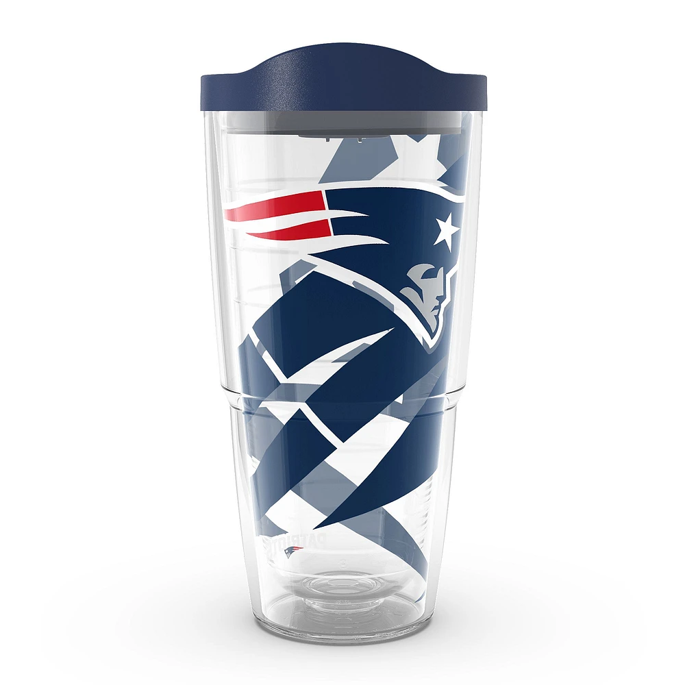 Tervis Patriots de la Nouvelle-Angleterre 24oz. Véritable gobelet classique avec couvercle