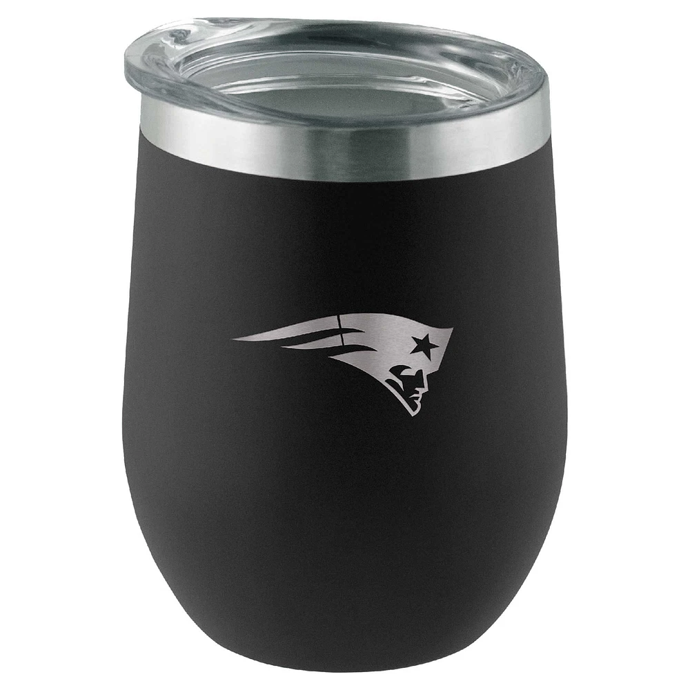 The Memory Company New England Patriots 16oz. Stainless Steel Stemless Tumbler