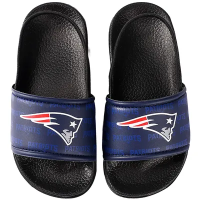 New England Patriots FOCO Toddler Wordmark Legacy Sandal