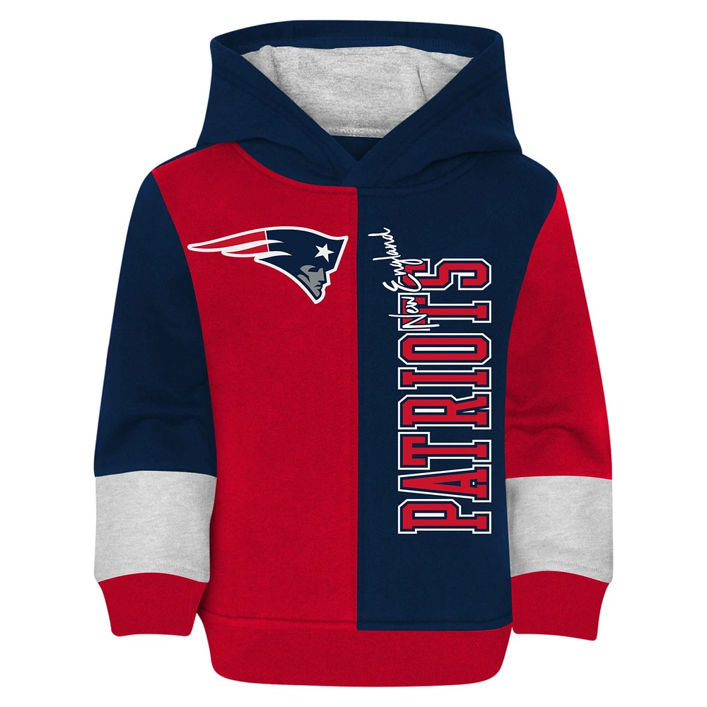 Ensemble sweat à capuche et pantalon en polaire New England Patriots 50 Yard Dash pour tout-petits