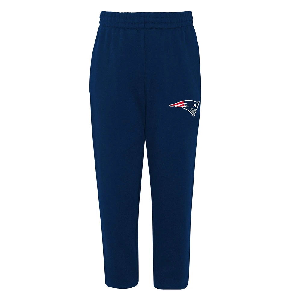 Ensemble sweat à capuche et pantalon en polaire New England Patriots 50 Yard Dash pour tout-petits