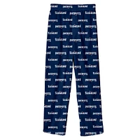 Toddler Navy New England Patriots Team Color Sleep Pants