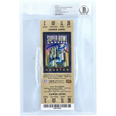 Tom Brady Vintage Sports Ticket Stubs for sale