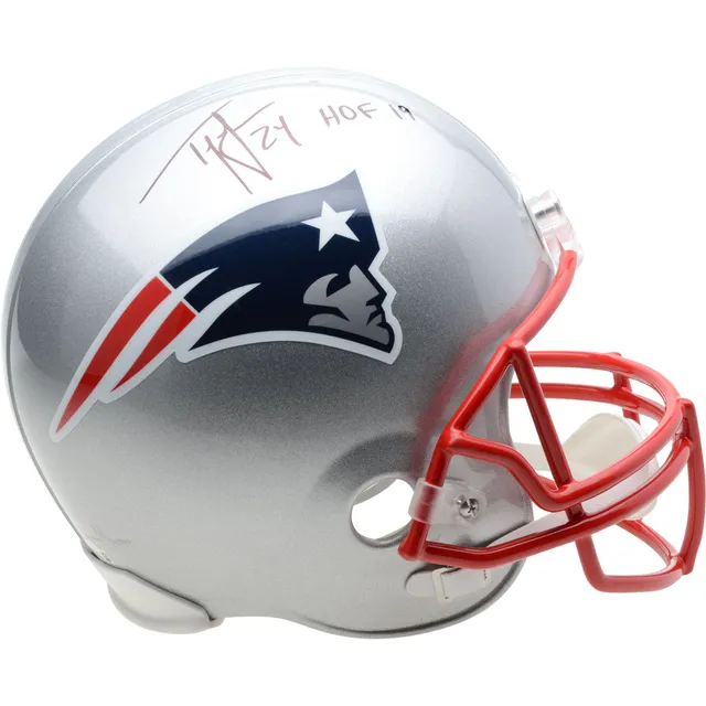 Ty Law New England Patriots Autographed Riddell Speed Authentic