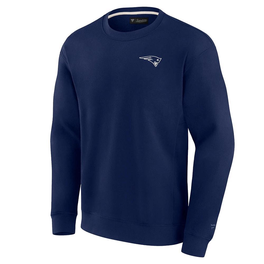Sweat-shirt unisexe Fanatics bleu marine New England Patriots Elements ultra doux