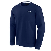 Sweat-shirt unisexe Fanatics bleu marine New England Patriots Elements ultra doux