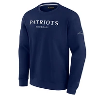 Unisex Fanatics  Navy New England Patriots Elements Unlimited Fleece Pullover Sweatshirt