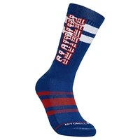 Chaussettes unisexes Mitchell & Ness New England Patriots Lateral Crew