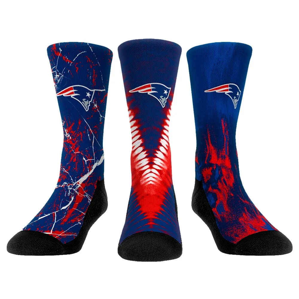 Lids Buffalo Bills Rock Em Socks Youth Throwback Three-Pack Crew Sock Set