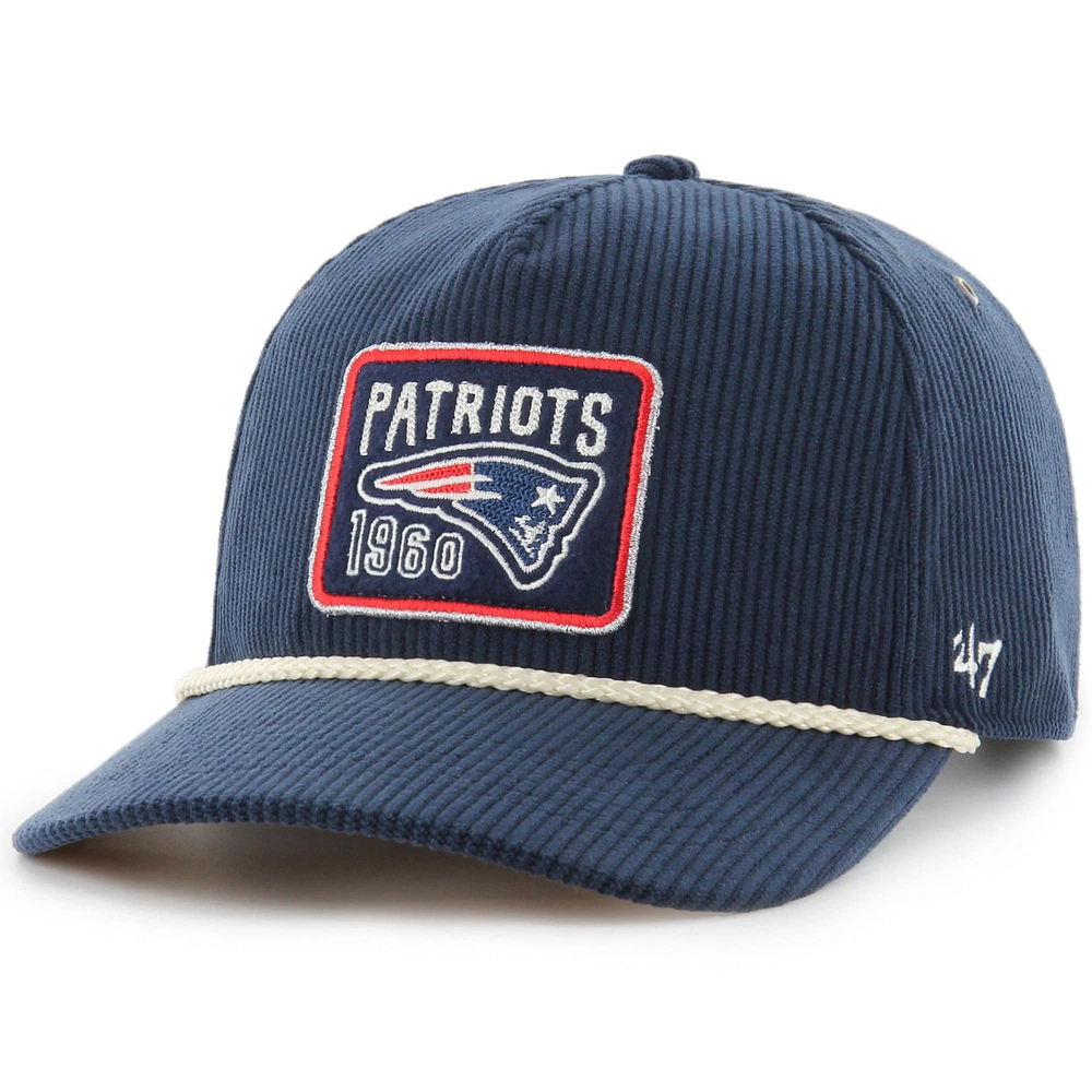 Unisex Stoney Clover Lane x '47 Navy New England Patriots Touch Down Hitch Adjustable Hat