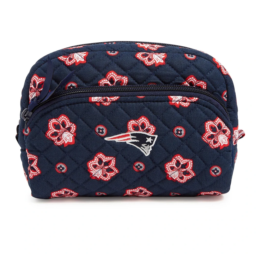 Vera Bradley New England Patriots Medium Cosmetic Bag