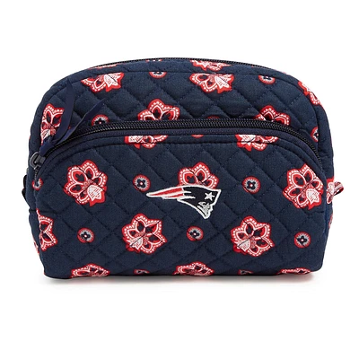 Vera Bradley New England Patriots Sac à cosmétiques moyen