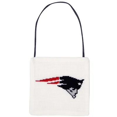 New England Patriots Team Pride Cross Stitch Craft Kit - White