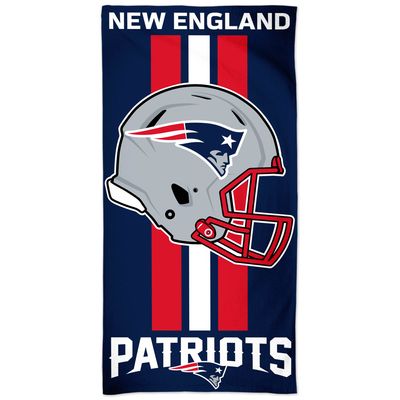 WinCraft New England Patriots 30" x 60" Striped Logo Beach Towel