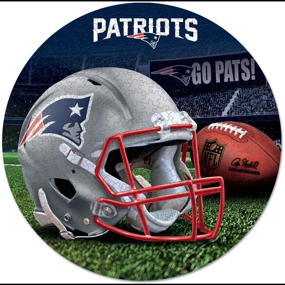 WinCraft New England Patriots Round 500-Piece Puzzle