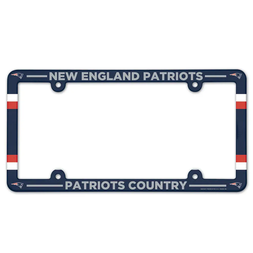 NFL - New England Patriots License Plate Frame