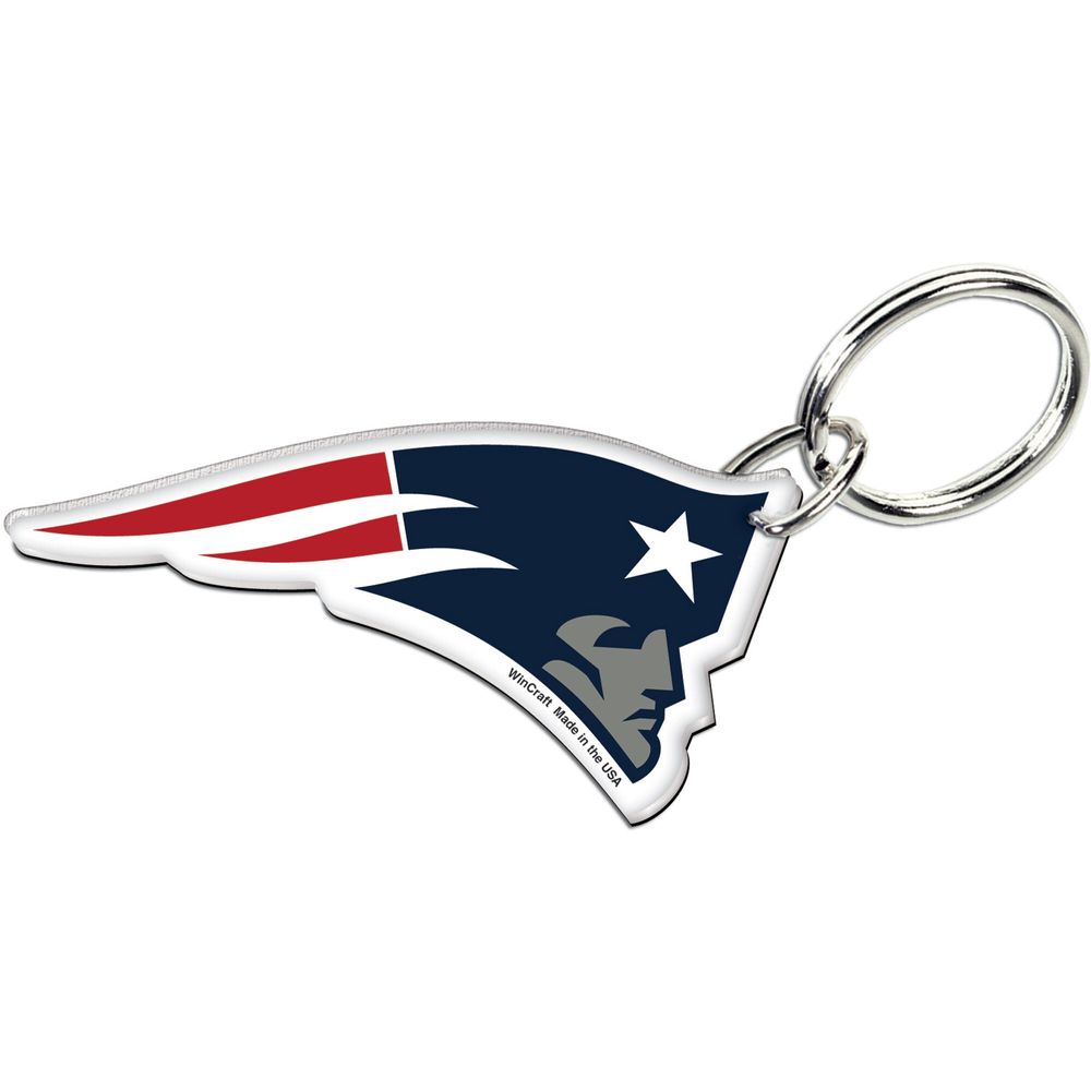 WinCraft New England Patriots Team Logo Premium Acrylic Keychain