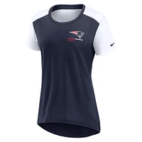 Women's Nike  Navy New England Patriots Performance Fashion T-Shirt