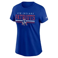 Women's Nike  Royal New England Patriots Historic T-Shirt