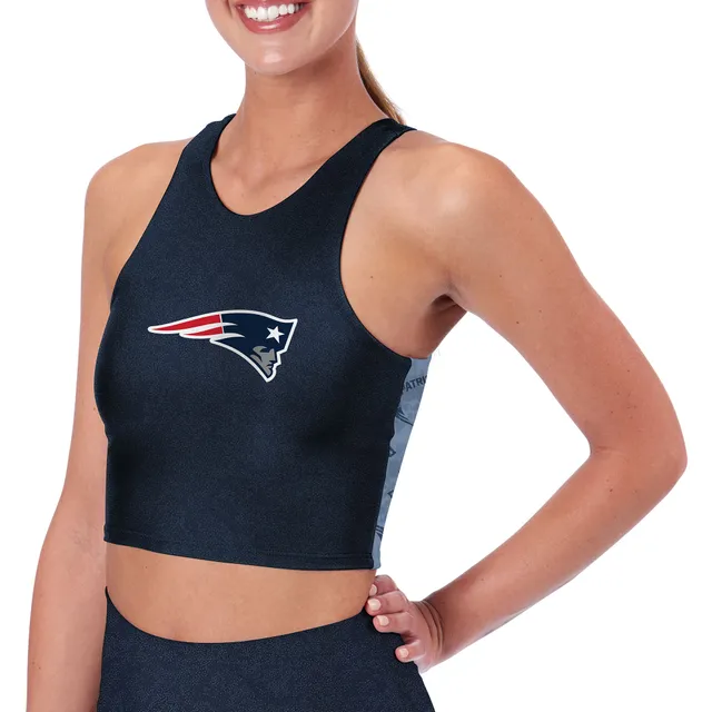 Women's Certo Charcoal Denver Broncos High Neck Midi Bra