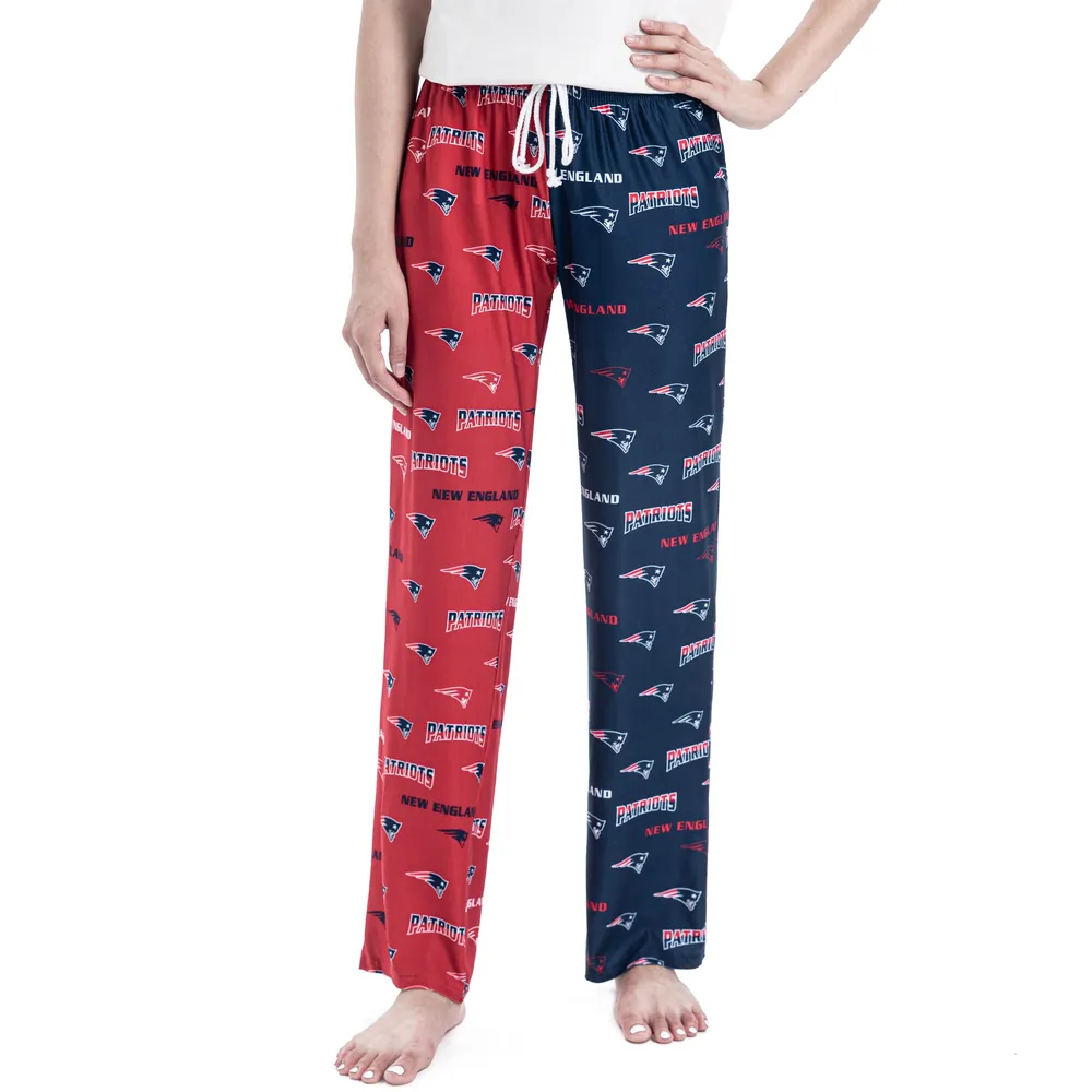 Lids New England Patriots Concepts Sport Women's Breakthrough AOP Knit  Split Pants - Navy/Red