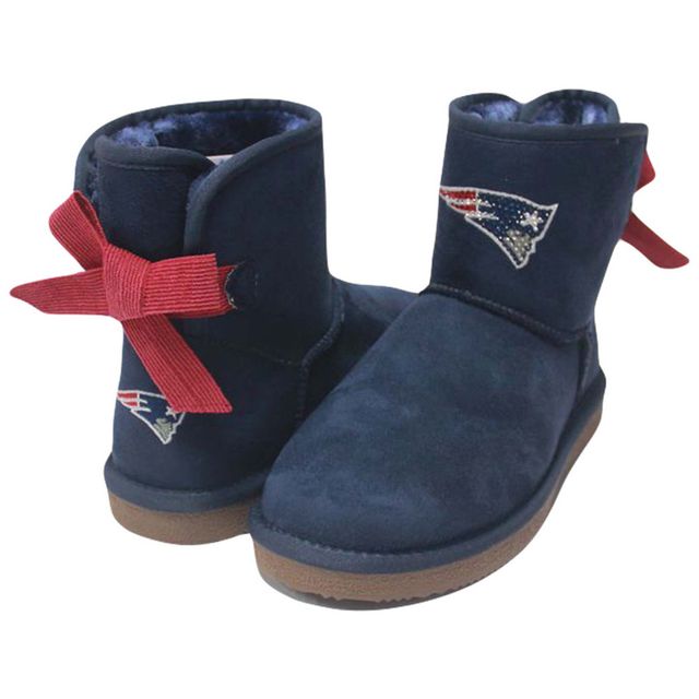 Cuce New England Patriots Low Team Ribbon Bottes pour femme