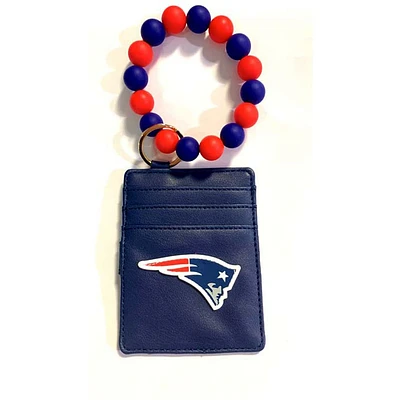 Portefeuille pour femme Cuce New England Patriots Team Wristlet