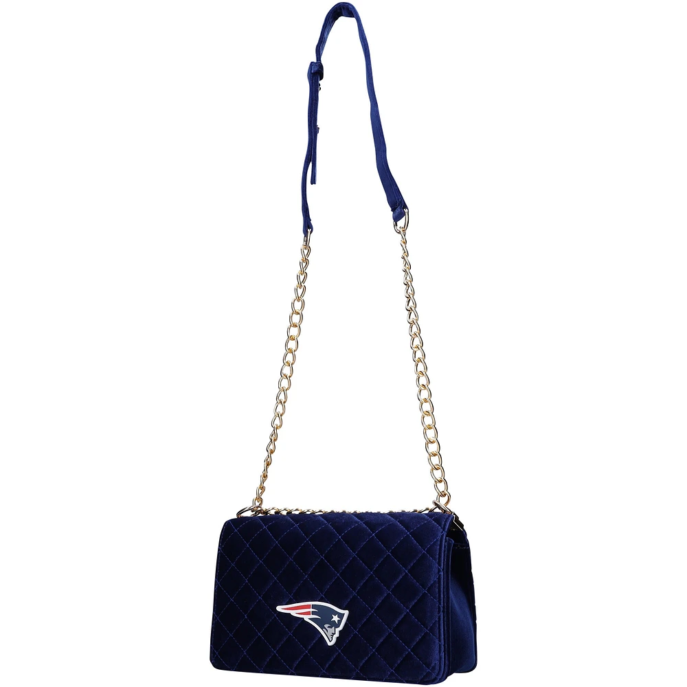 Women's Cuce New England Patriots Velvet Team Color Bag