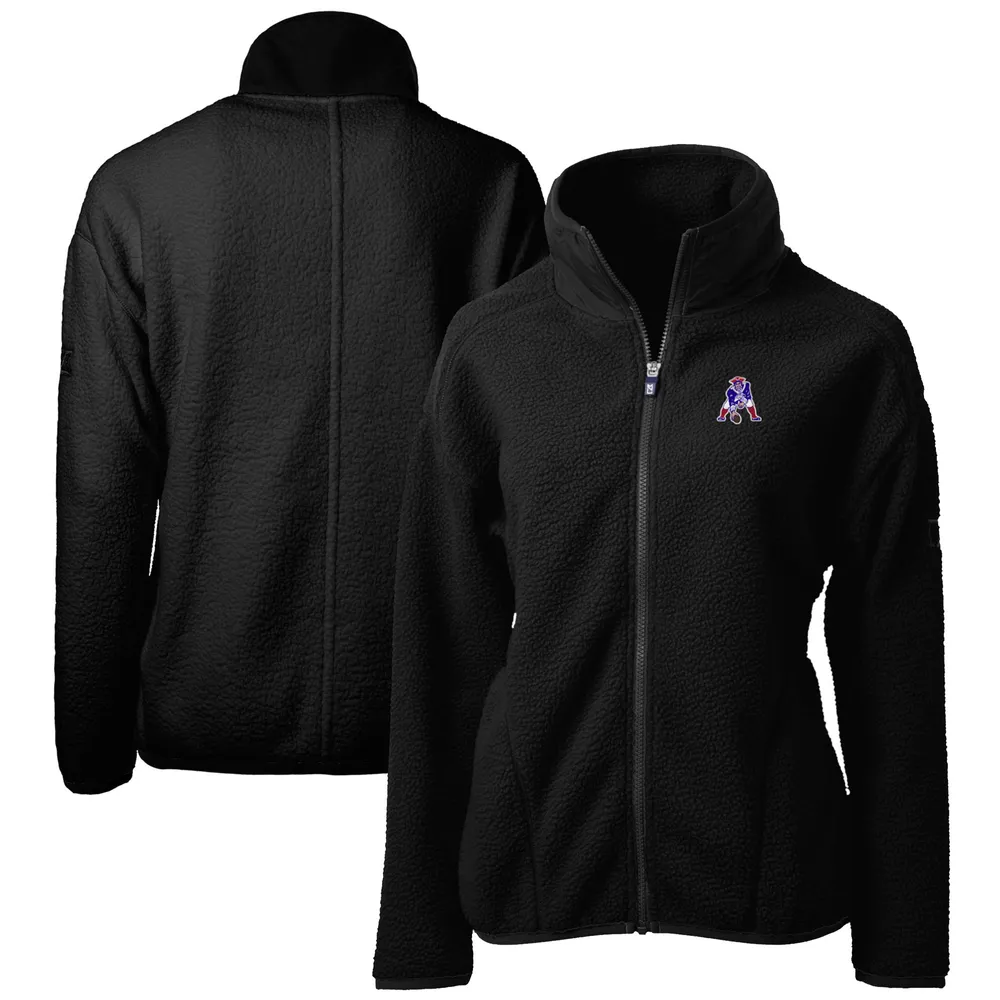 Lids New England Patriots Cutter & Buck Women's Throwback Logo Cascade Eco  Sherpa Fleece Full-Zip Jacket - Black