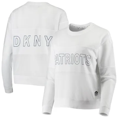 Women's '47 White New England Patriots Statement Long Sleeve T-Shirt