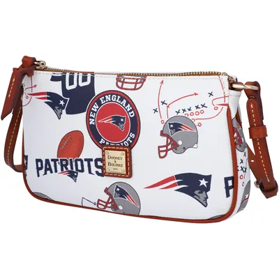 New England Patriots Dooney & Bourke Women's Gameday Lexi Crossbody with Small Coin Case
