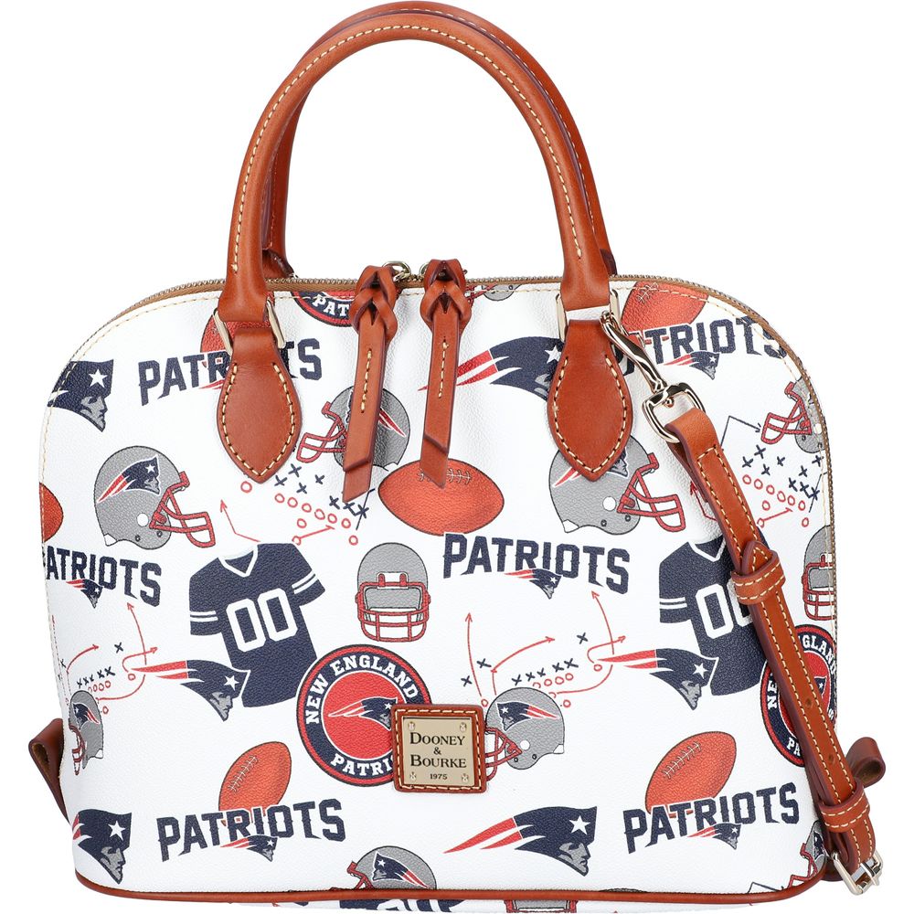 Women's Dooney & Bourke New England Patriots Gameday Zip Zip Satchel