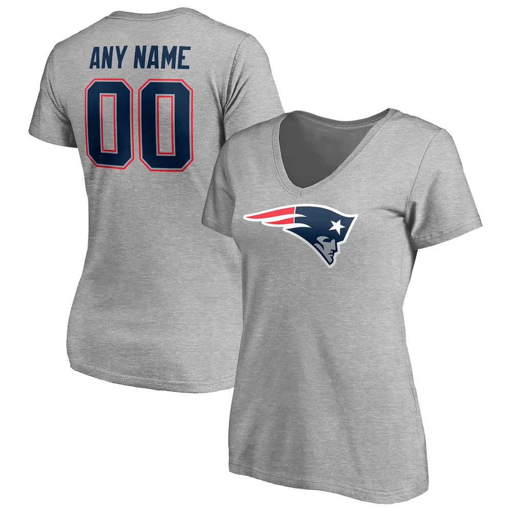 New England Patriots Fanatics Branded Team Authentic Personalized Name &  Number T-Shirt - Navy