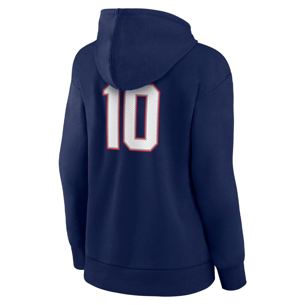 Lids Mac Jones New England Patriots Fanatics Branded Women's Logo Player  Icon Name & Number V-Neck T-Shirt - Navy