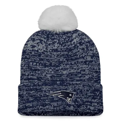 Detroit Tigers Fanatics Branded Cuffed Knit Hat with Pom - Gray