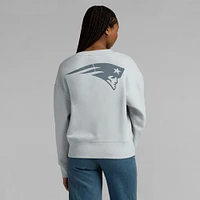 Women's Fanatics  Gray New England Patriots Elements Pullover Sweatshirt