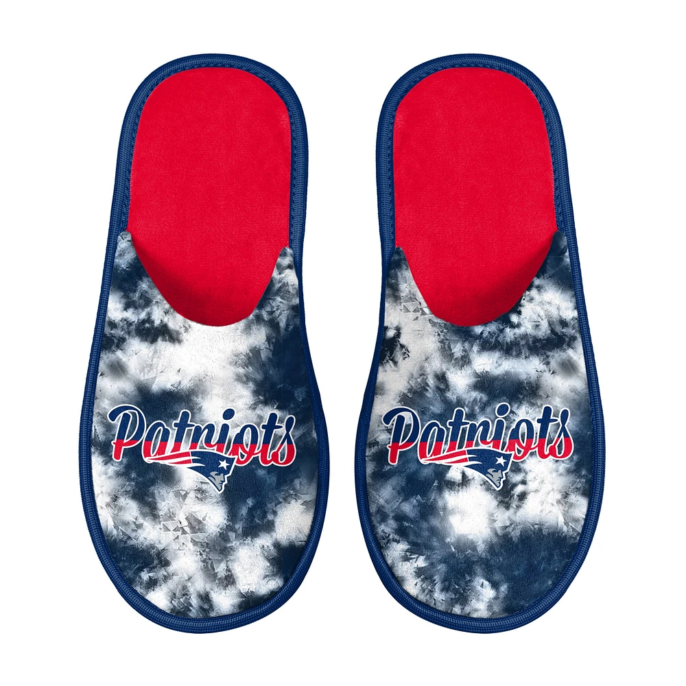 Pantoufles FOCO New England Patriots Team Scuff Slide pour femmes