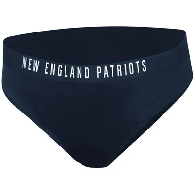New England Patriots G-III 4Her by Carl Banks Women's All-Star Bikini Bottom - Navy