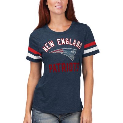 G-III Sports by Carl Banks Women's G-III Sports by Carl Banks Gray New  England Patriots Superstar - Pullover Sweatshirt