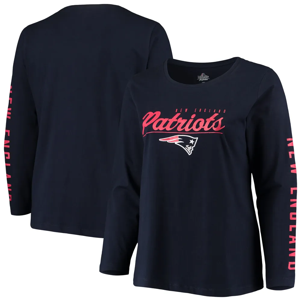 Men's New Era White New England Patriots Historic Champs T-Shirt