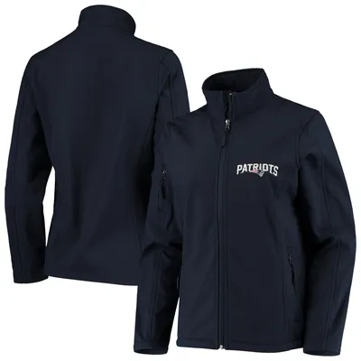 New England Patriots Women's Full-Zip Sonoma Softshell Jacket - Navy